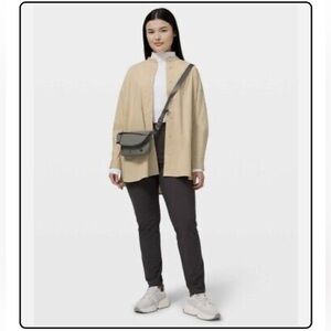 Lululemon All Days Shirt Button Up In Trench Size 6